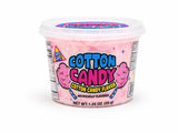 Cotton Candy Tubs | Vanilla & BlueRaspberry flavor Tub 12 pack assorted (15 Oz) - | Lupy Lups
