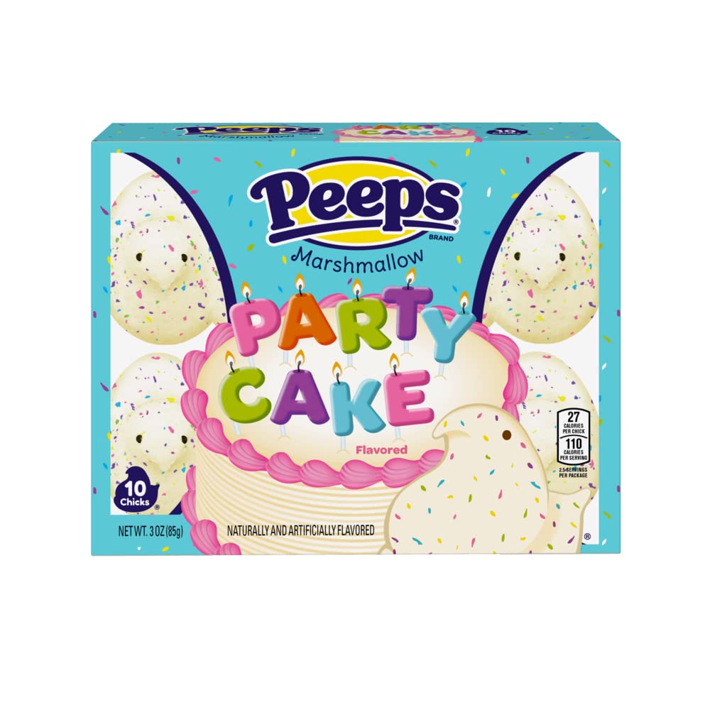 Peeps, Party Cake - Pack of 10