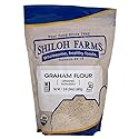 Shiloh Farms Organic Graham Flour - 24 Ounce Bag - Coarsely ground from whole grain hard red spring wheat