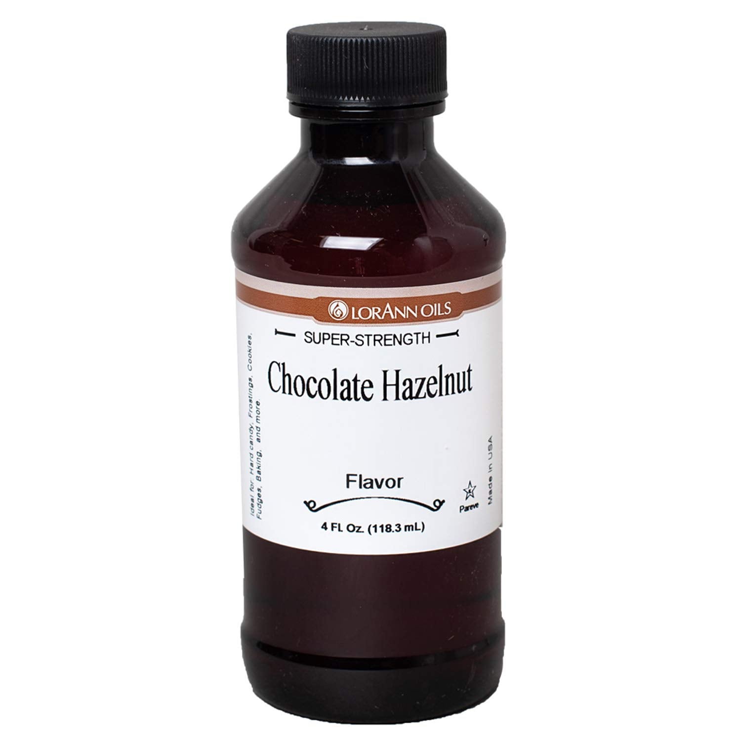 LorAnn Chocolate Hazelnut SS Flavor Flavor, 4 ounce Bottle