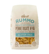 Rummo Penne Rigate - 12 OZ - Corn & Rice Pasta for Family Dinners & Baked Pasta Dishes - Traditional Italian Style - Classic Cut - Dry Pantry Pack