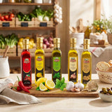 BASSO 1904 - Lemon Oil, Infused Premium Extra Virgin Olive Oil, 8.5 Fl Oz (250 ml), Finishing, Cooking, Dipping, Dressing, and Tasting