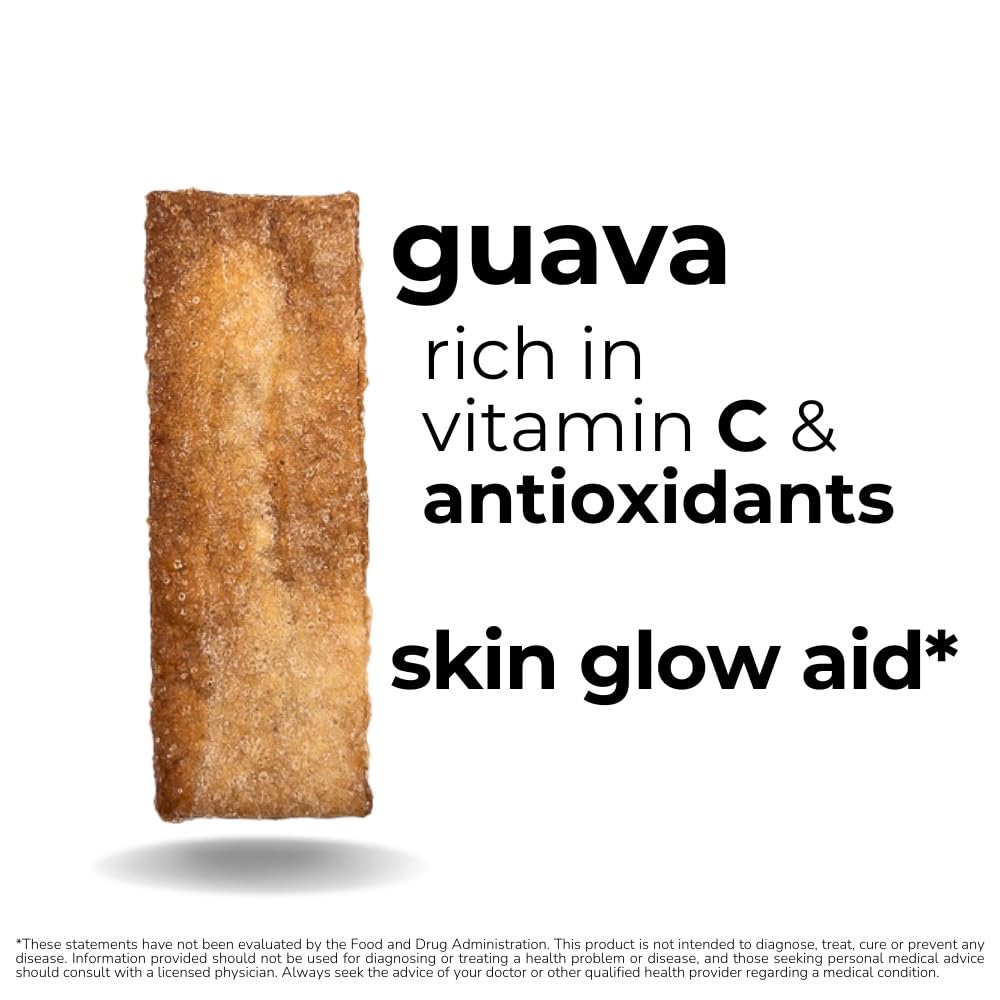 The Panza Guava Gourmet Cookie Snack Thin & Crispy | Organic, Non-GMO, 100% Natural Ingredients | Mini Pouch 0.7 oz