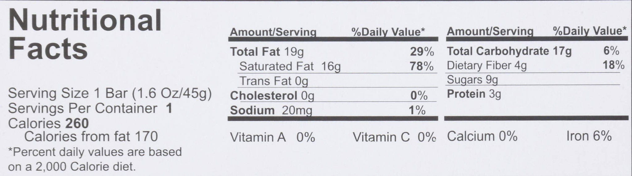 Nellys Organics Organic Dark Chocolate Covered Coconut Bar, 1.6 OZ
