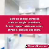 Micro-Scientific - M60034 Wipes Disinfectant Cleaner 160 Wipes Professional Disposables Surface Disinfectant Cleaning Wipes Opti Cide Max