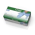 Curad - CUR9315 Nitrile Exam Gloves, Latex Free, 9" Length, Medium, Blue, 150 Count