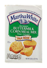 Martha White Self-Rising Buttermilk White Corn Meal Mix, 32 Ounces