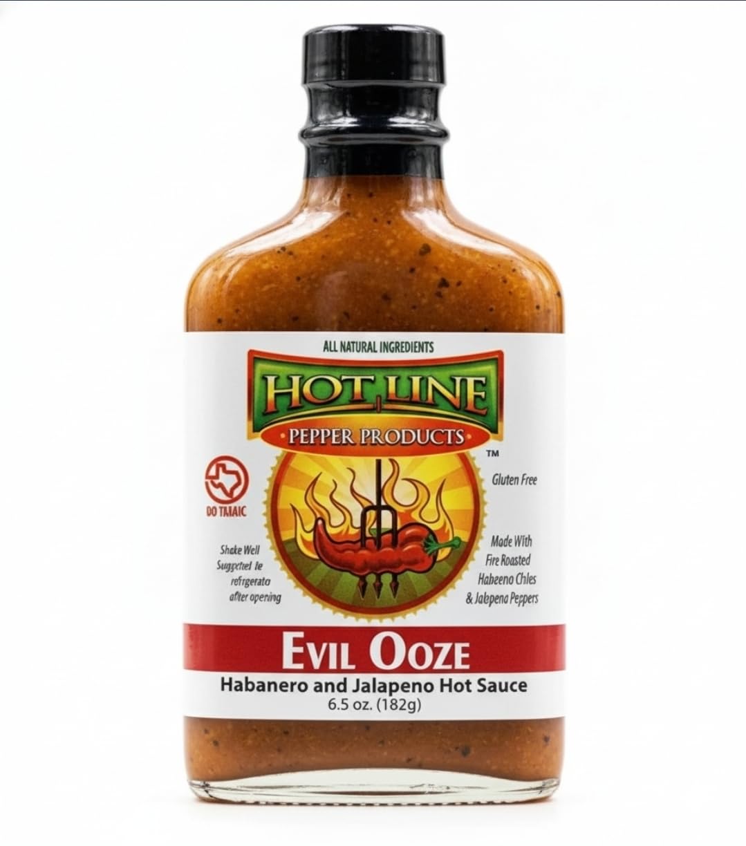 HOT LINE PEPPER PRODUCTS Sauce Evil Ooze, 6.5 OZ