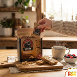 Kodiak Peanut Butter Granola (Pack of 6, 9.5 oz) - Protein Snack Bars - Chocolate Chip Breakfast Bites - Portable Snack Pack with a Random Item - 7