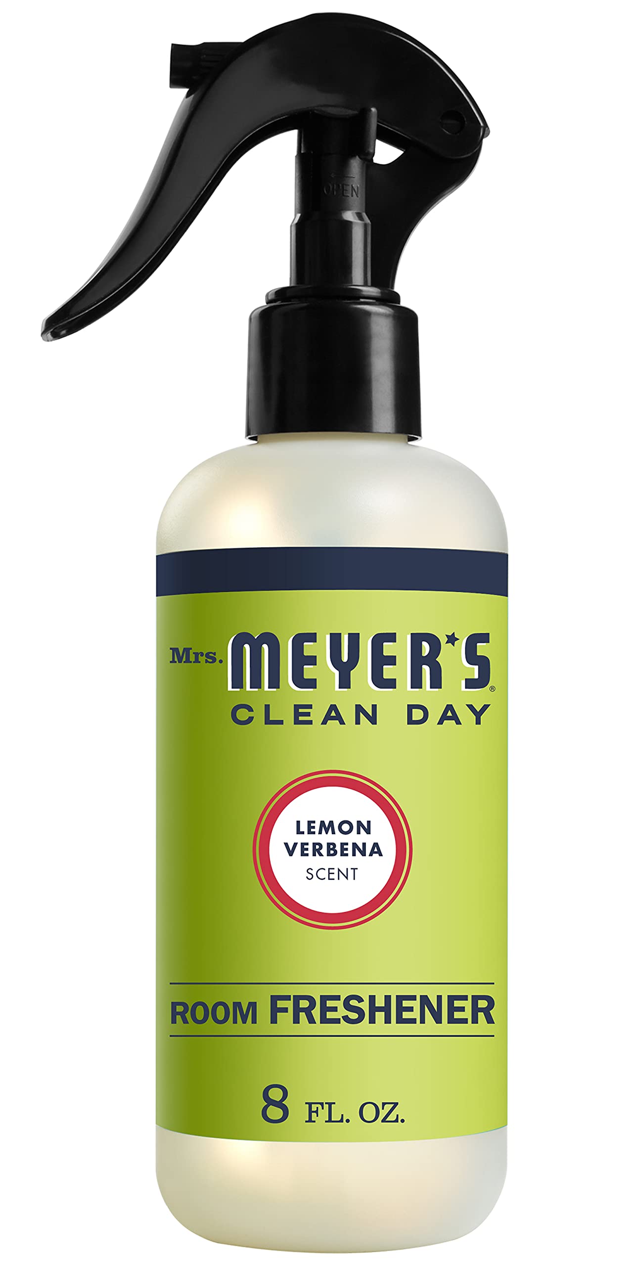 Mrs. Meyer's Clean Day Room Freshener Spray Bottle, Lemon Verbena Scent, 8 Fl oz (Pack of 2)