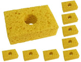 Thermaltronics SPG-10 Yellow, Soldering Sponge, (3.2" X 2.1") (10 Pack) interchangeable for Metcal AC-Y10