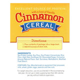 FITWISE - High Protein Cereal, 15g Protein, Low Sugar, Ideal Protein Compatible, 7 Servings Per Box (Cinnamon Vanilla)