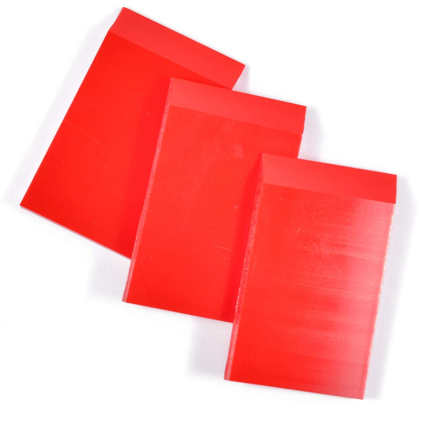 AHCHAY 1-inch Rubber Extra Small Squeegee Flexible and Soft non scratching for Resin 3D Printing Cleanup, Car Rear Glass Cleaning, window tint films