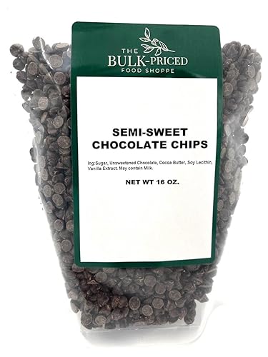 Mini Semi-Sweet Chocolate Chips (1lb. Resealable Zip Lock Stand Up Bag)