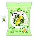 Biskio Brand, Milk Soft Candy Durian Flavor 100 tablet, Size 380g