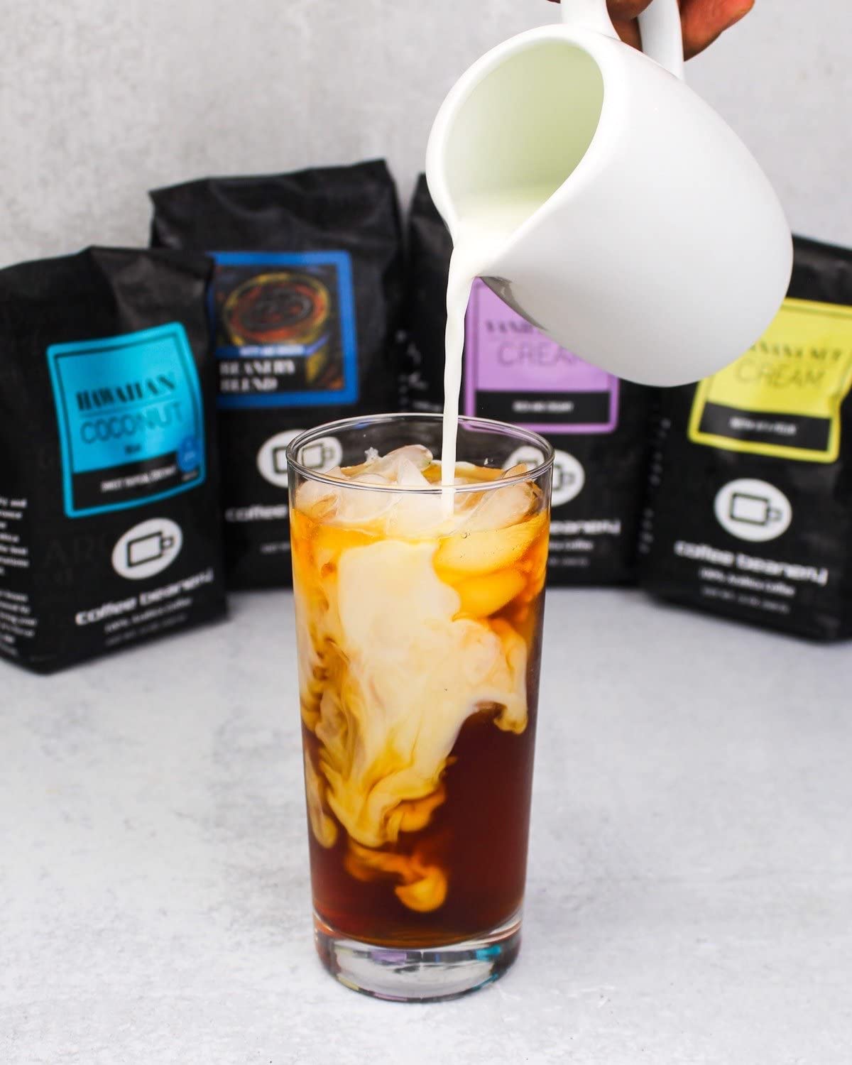 Vanilla Macadamia Nut Flavored Coffee SWP Decaf, Specialty Arabica Coffee, Medium Roast, 12 ounce, Fine