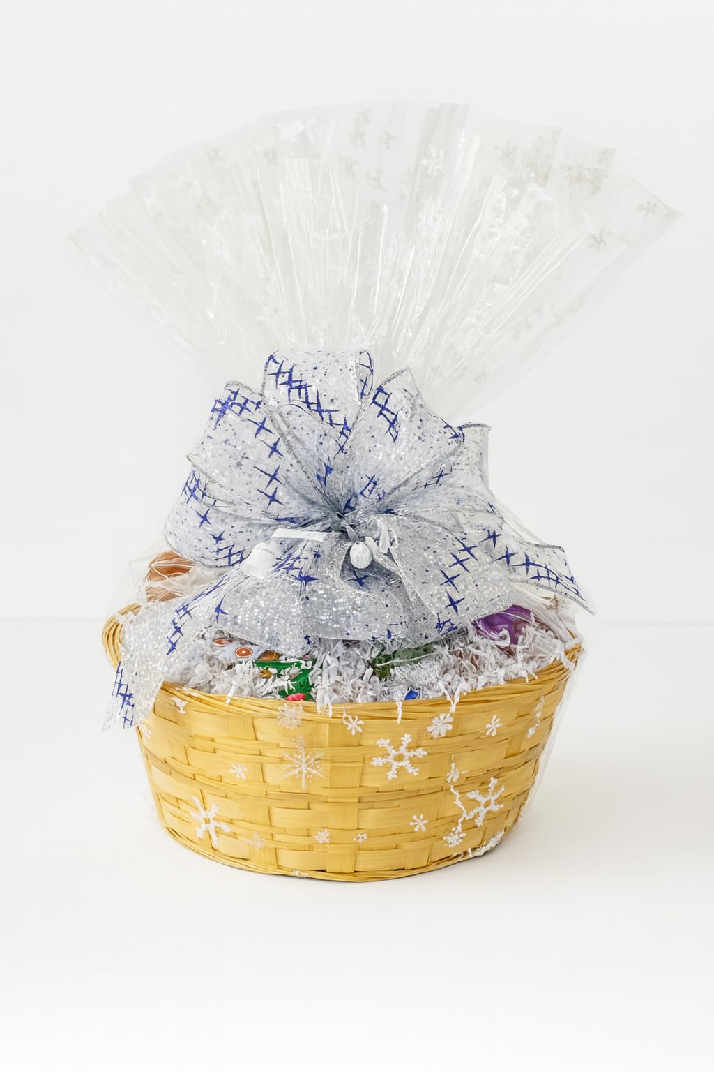 Handcrafted Gift Basket with Chocolates, Cookies, Snacks & Candy. Perfect for Birthdays, Sympathy, Holidays, Clients & Thank You Gifts (Premium