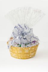 Handcrafted Gift Basket with Chocolates, Cookies, Snacks & Candy. Perfect for Birthdays, Sympathy, Holidays, Clients & Thank You Gifts (Premium