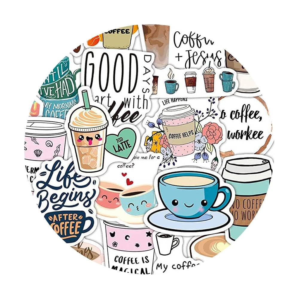 Instant Sweetened VIA Iced Coffee Medium Roast Packets & Exclusive Coffee Vinyl Sticker! (18 Packets Total)