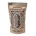CB's Nuts Lightly Salted Peanuts - In-Shell, USA Grown, Slow Roasted in Small Batches, Non-GMO Verified, No Palm Oil, 12 oz Bag