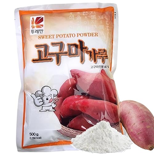 Korean Sweet Potato Powder Sweet Potato Starch 500g, Thickener For Sauces, Soup Cooking and Baking ??? ??
