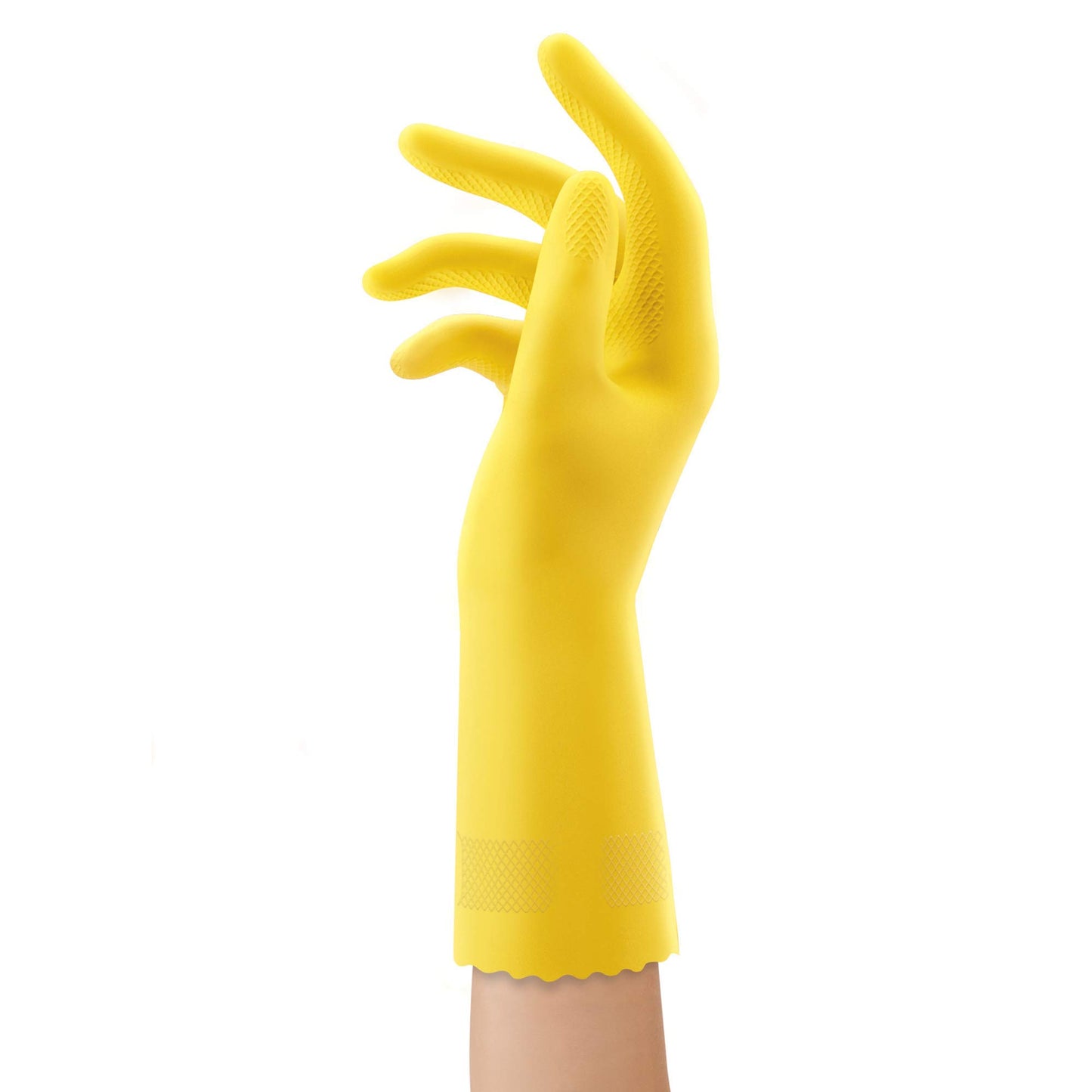 Playtex HandSaver Reuseable Rubber Cleaning Gloves (Large, Pack - 1), Everyday Protection Reusable Household Gloves