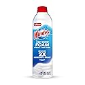 Windex Fast Shine Foam Glass Cleaner, No-Drip Windows, Doors, Mirrors & Countertops Aerosol Cleaning Spray, Streak-Free Shine, Removes Fingerprints