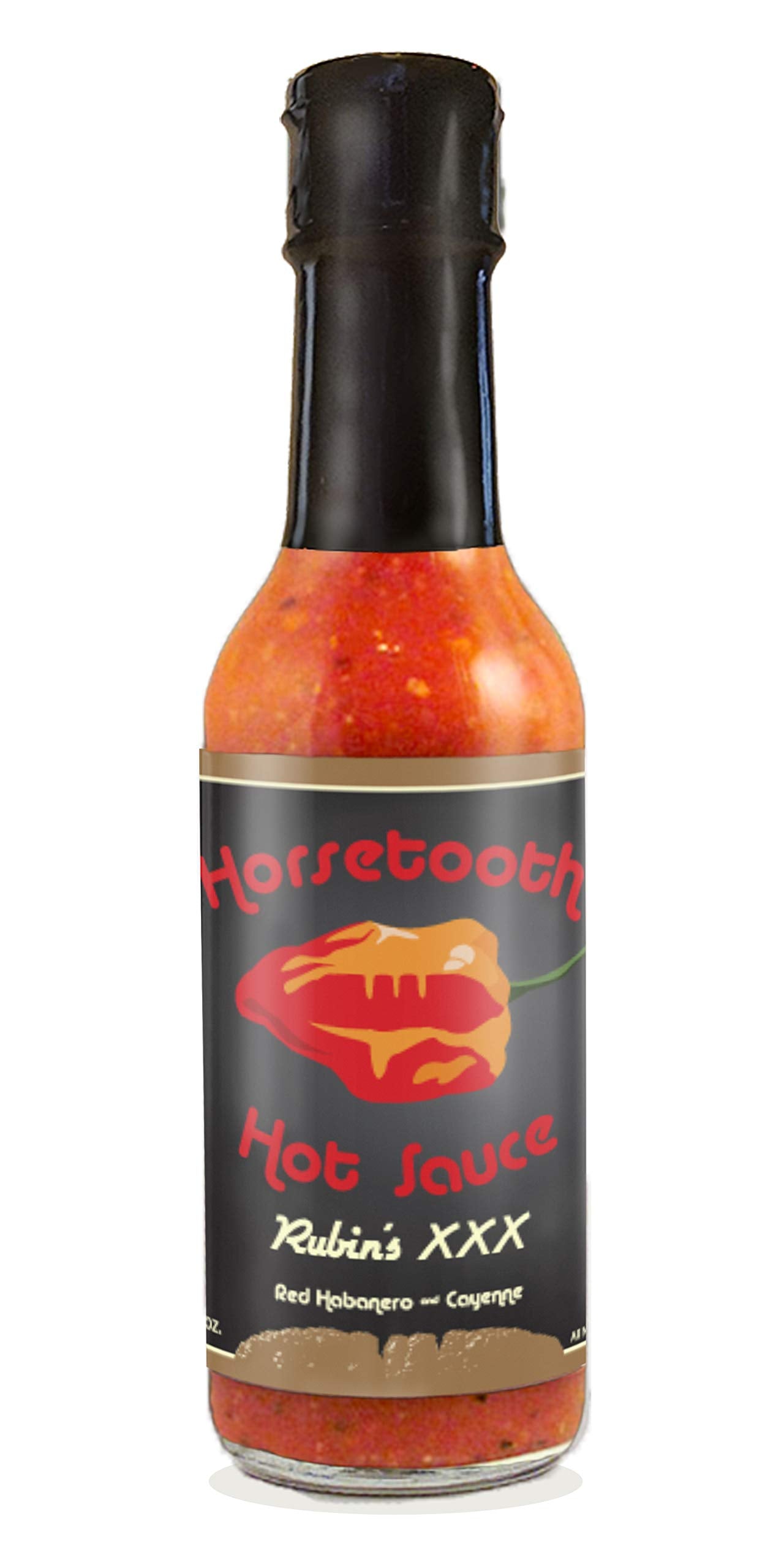 Horsetooth Hot Sauce, Rubin's XXX Hot Sauce, 5 Fl Oz