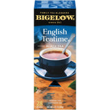 Bigelow English Teatime Tea 28-Count Box (Pack of 1) Full Caffeine Premium Black Tea Bold and Antioxidant-Rich Full Caffeine Black Tea in Foil-Wrapped