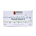 Biggby French Roast, Single Serve Coffee, Recyclable Plastic Cups, 80 Count Box, Dark Roast