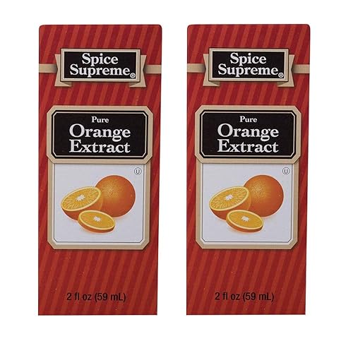 Spice Supreme Pure Orange Extract 2oz (Pack of 2)