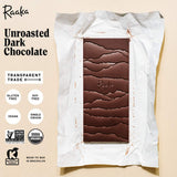 Raaka Chocolate Library Gift Box with Photo Booklet, Gourmet Bean-to-Bar Dark Chocolate, Organic, Vegan, Transparent Trade, Soy Free, Gluten Free