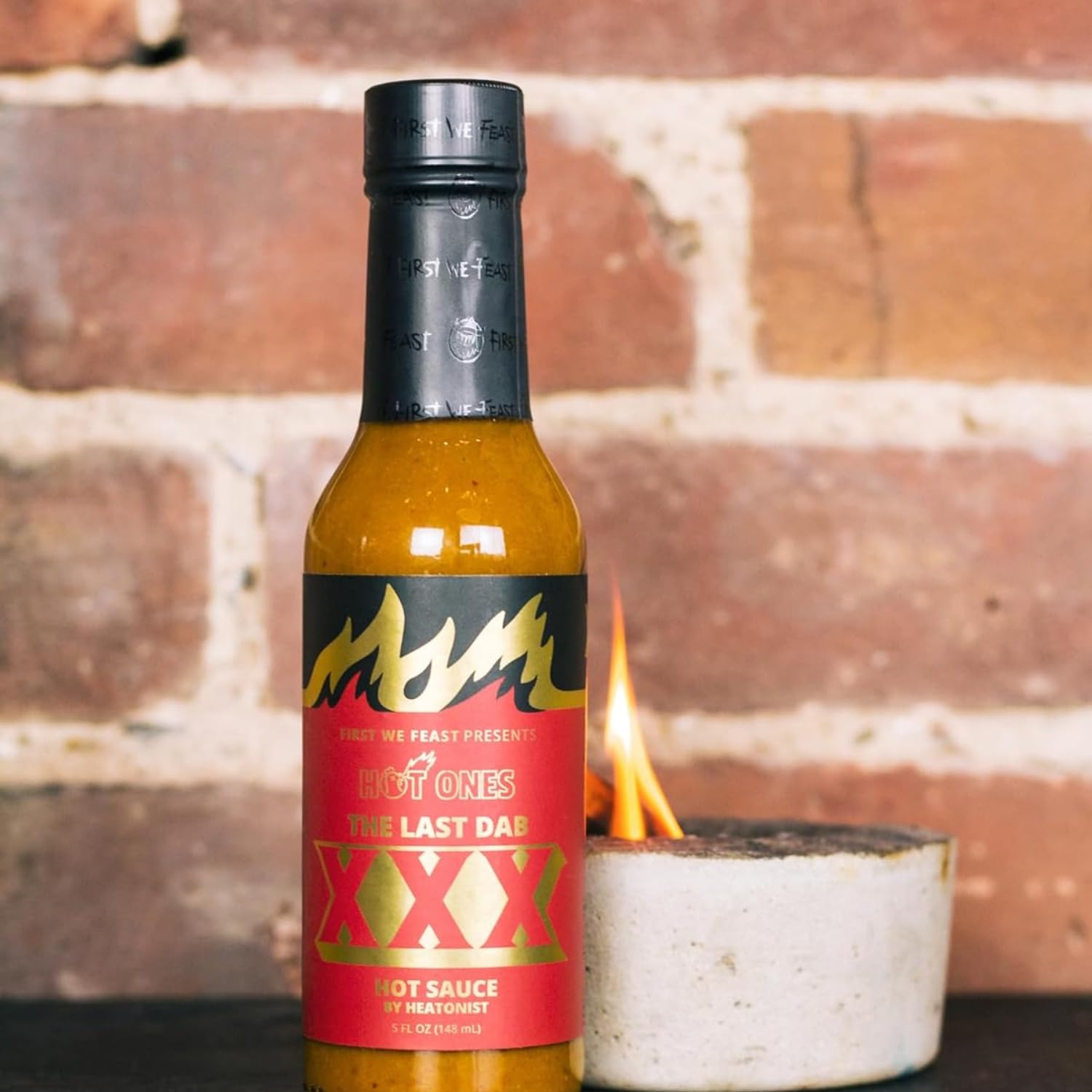 Hot Ones Last Dab Hot Sauce The Last Dab XXX, Pepper X is the World's Hottest Pepper: Chili-Pepper, Chocolate & Peach, Three Distinct Strains Clock