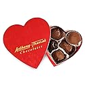 Anthony Thomas, Heart Shaped Box, Valentine's Day Chocolates, Milk and Dark Chocolate, Soft Centers, Nuts, Toffee and Caramels, Gift Box (2 oz)