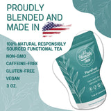 Probiotic Support Herbal Tea - Gut Balance & Digestive Comfort Blend | Dandelion, Chicory, Burdock, Elecampane & Peppermint | Caffeine-Free | + 35