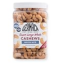 Germack® - Super Large Whole Cashew Nuts - Roasted and Salted (36oz Jar)