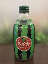 TomTomomasu Japanese Soda Watermelon Cider, 10 oz. (300ml) (Pack of 5) - Product of Japan.