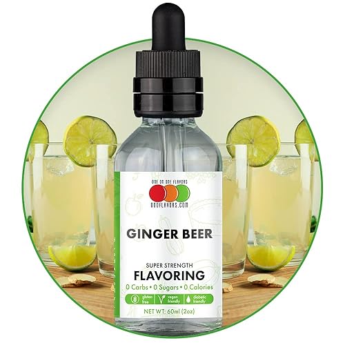 Ginger Beer Flavored Liquid Concentrate 2 oz
