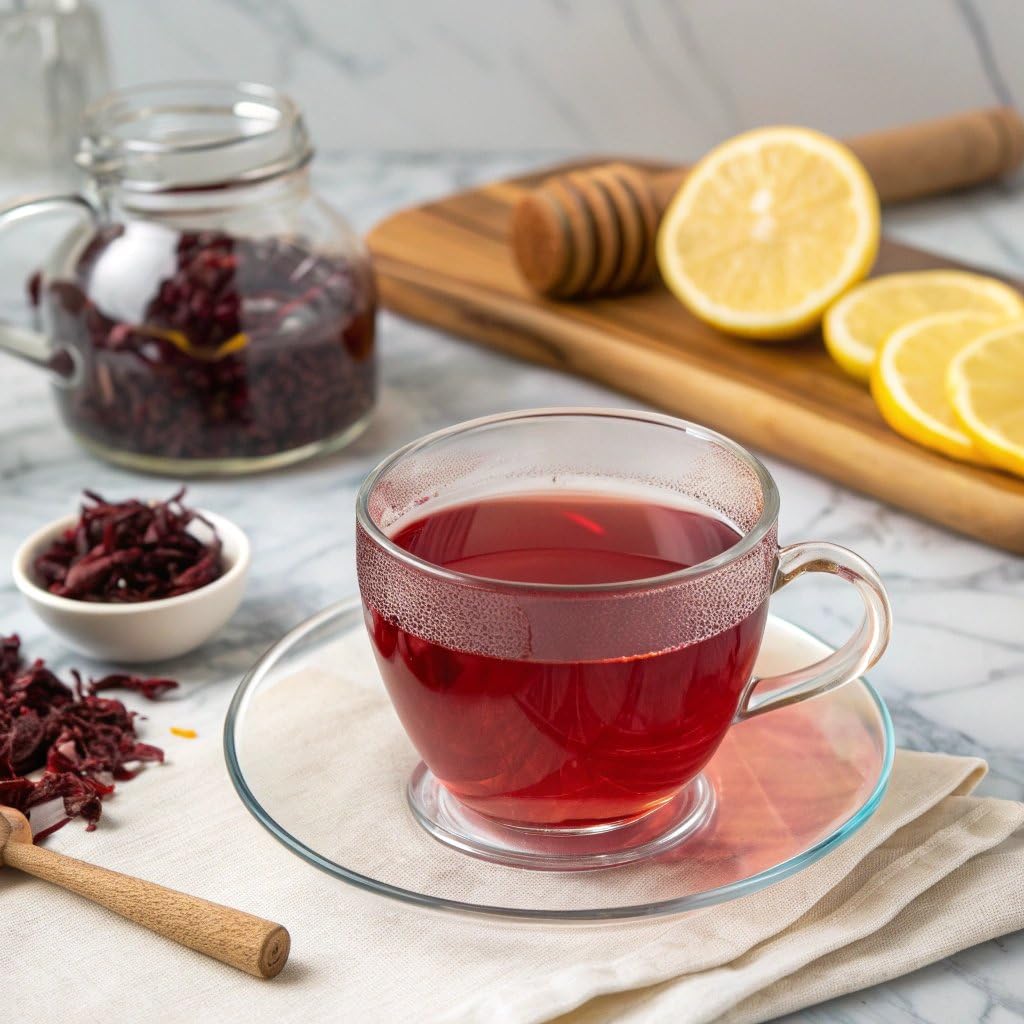 The Republic of Tea - Natural Hibiscus Tea, 36 Tea Bags, Herbal Blend, Caffeine Free, Gluten Free