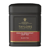 Taylors of Harrogate English Breakfast, Black Loose Leaf, 4.41 Ounce Tin Caddy (Pack of 1), Rich, Bright & Malty, Caffeinated, Premium Whole Leaf Tea