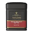 Taylors of Harrogate English Breakfast, Black Loose Leaf, 4.41 Ounce Tin Caddy (Pack of 1), Rich, Bright & Malty, Caffeinated, Premium Whole Leaf Tea