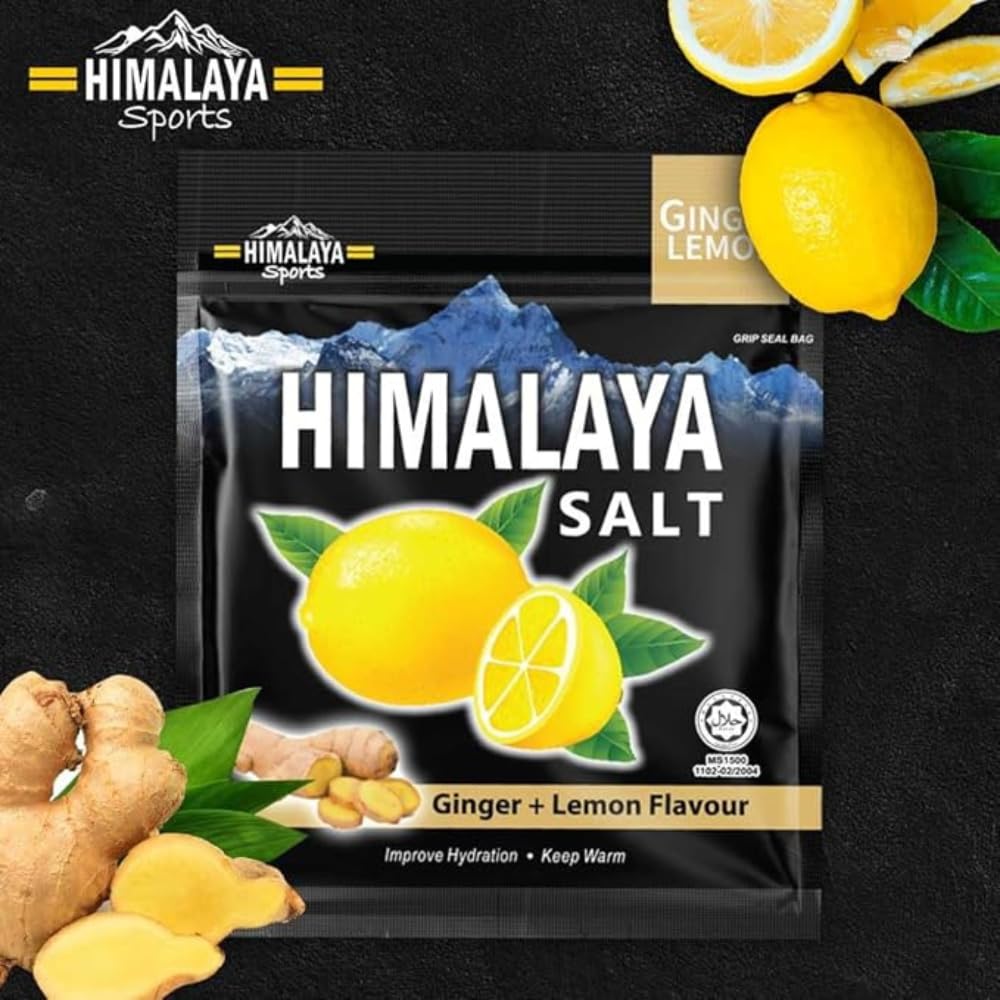 Big Foot Himalaya Salt Candy (Pack of 12) (Ginger Lemon)