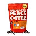 Peace Coffee Birchwood Breakfast Blend Medium Roast Whole Bean Coffee, 5 lb, Organic Fair Trade, Smooth, Mild Flavor, Shade Grown, Fresh Roasted