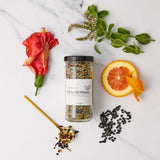 Immunity Infusion Loose Leaf Tea, Pure Natural Herbal Tea Blend with Elderberry, Hibiscus, and Peppermint (2 ounce)