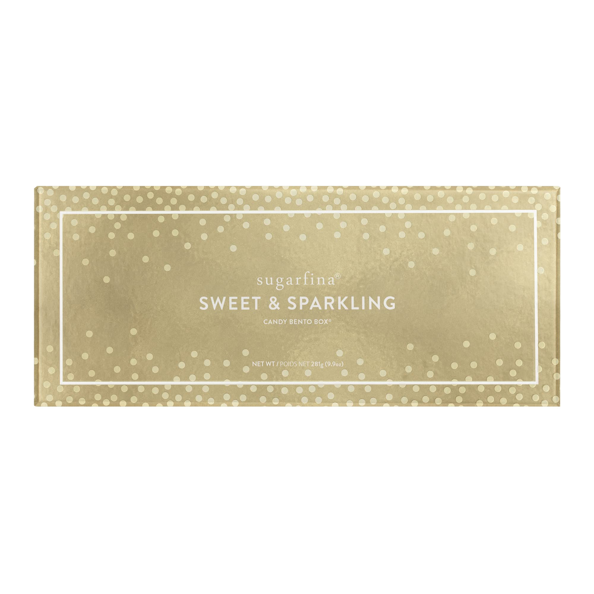 Sugarfina Sweet & Sparkling 3 Piece Candy Bento Box | Champagne Bears, But First, Rosé Roses, Sparkling Rosé Bears