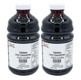 Nature Blessed 100% Pure Elderberry Fruit Juice Concentrate - 2 Quarts (2/32 fl oz bottes), Perfect for Mead, Wine, Brewing, Ale