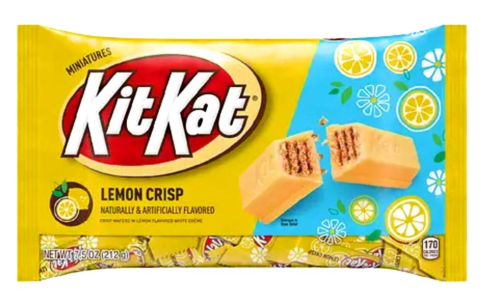 Hershey (1 bag) Easter KitKat Miniatures Lemon Crisp Candy - Crisp Waffers in Lemon Flavored Creme - 7.5 oz / 212 g