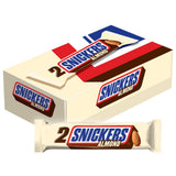 SNICKERS Almond Sharing Size Chocolate Candy Bars 3.23-Ounce Bar 24-Count Box