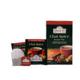 Ahmad Tea Black Tea, Chai Spice Teabags, 20 ct (Pack of 1) - Caffeinated & Sugar-Free