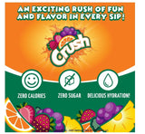 Crush Orange Liquid Water Enhancer, 1.62 OZ, 4 Count